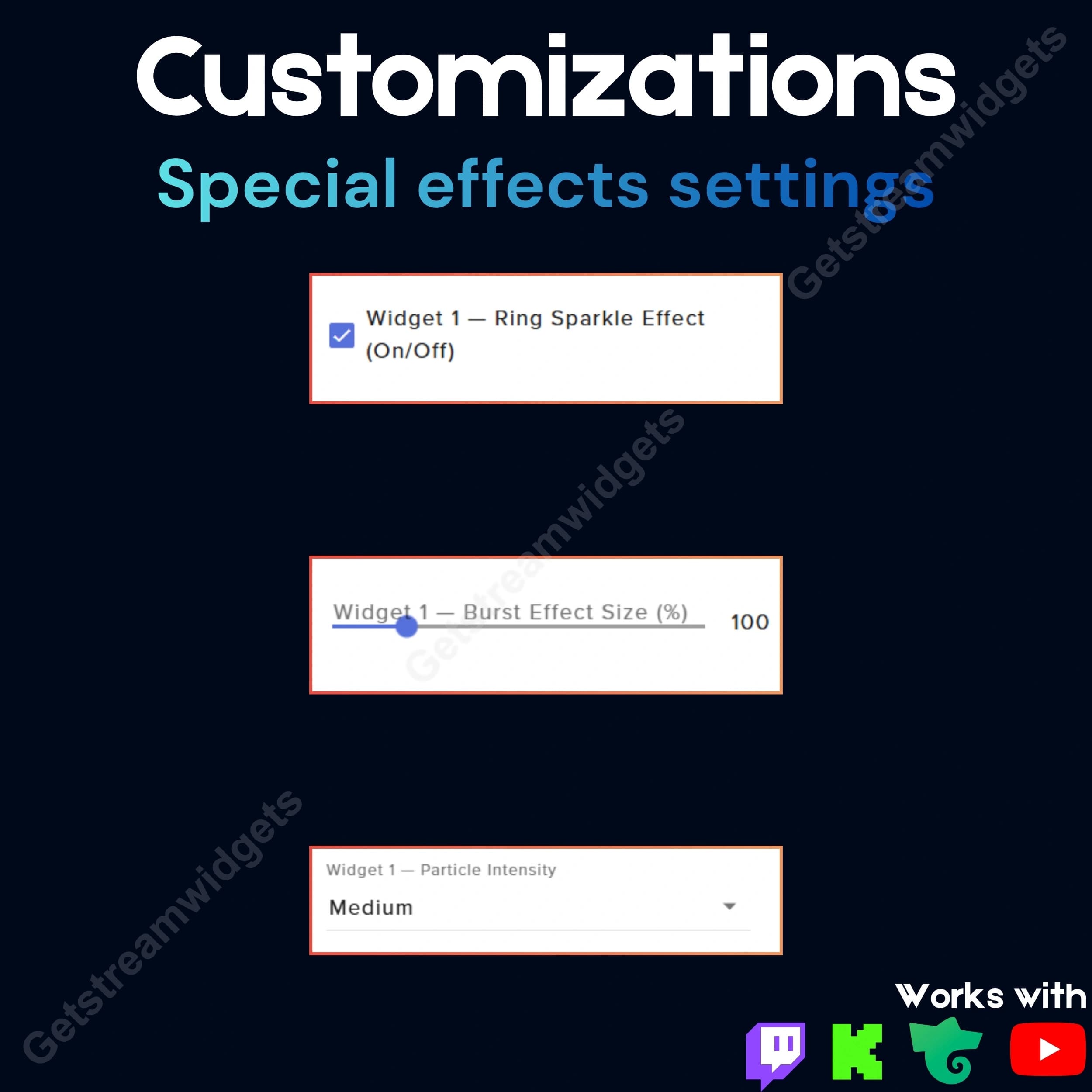 Neon Goal Widget ⟢ Twitch Youtube Kick Trovo • 7 Goal Types • 4 Layout Styles • Fully Customizable StreamElements OBS 3