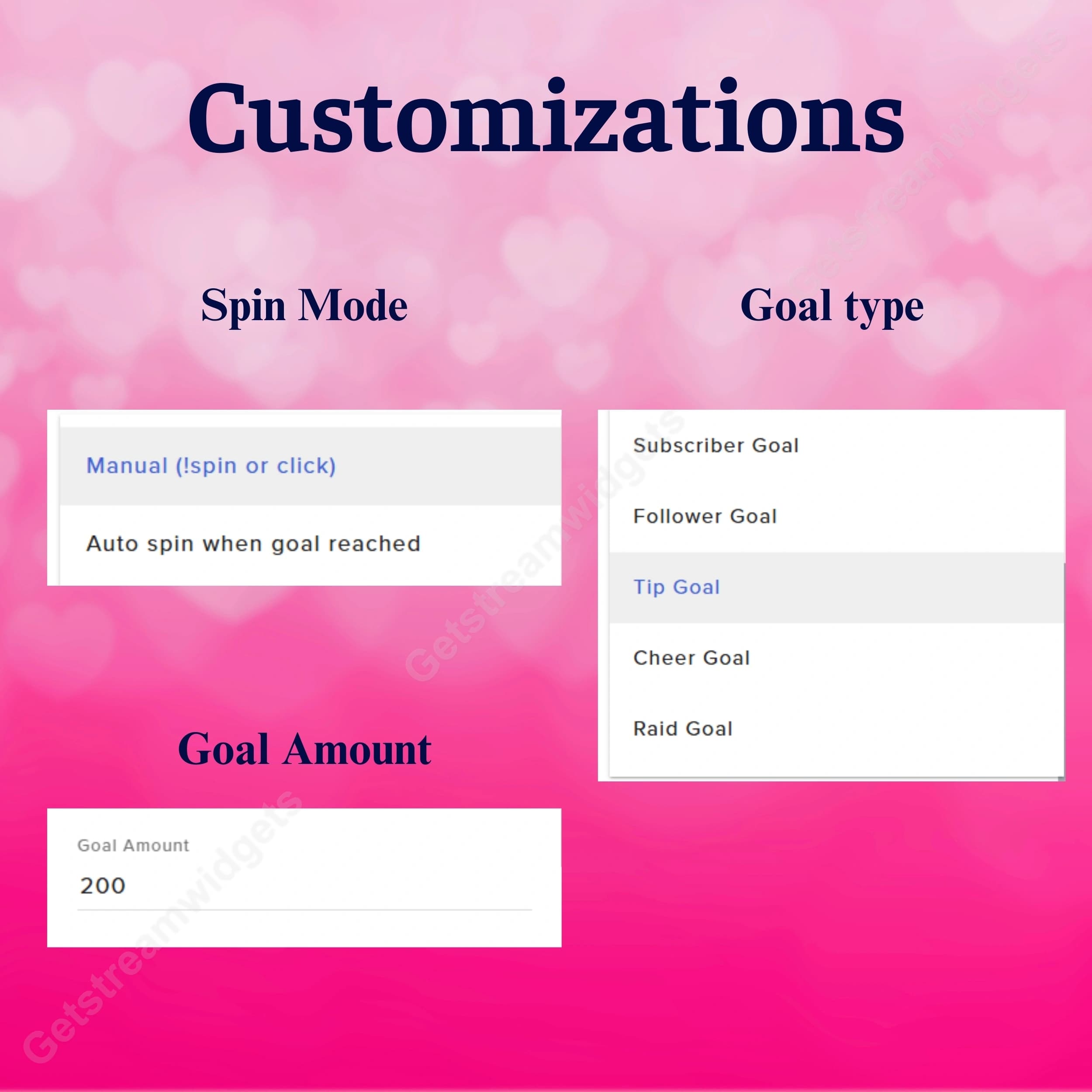Valentine Spin Wheel Widget ⟢ Twitch  • Romantic Theme Prize Wheel • Animated Spins • Fully Customizable StreamElements OBS 5