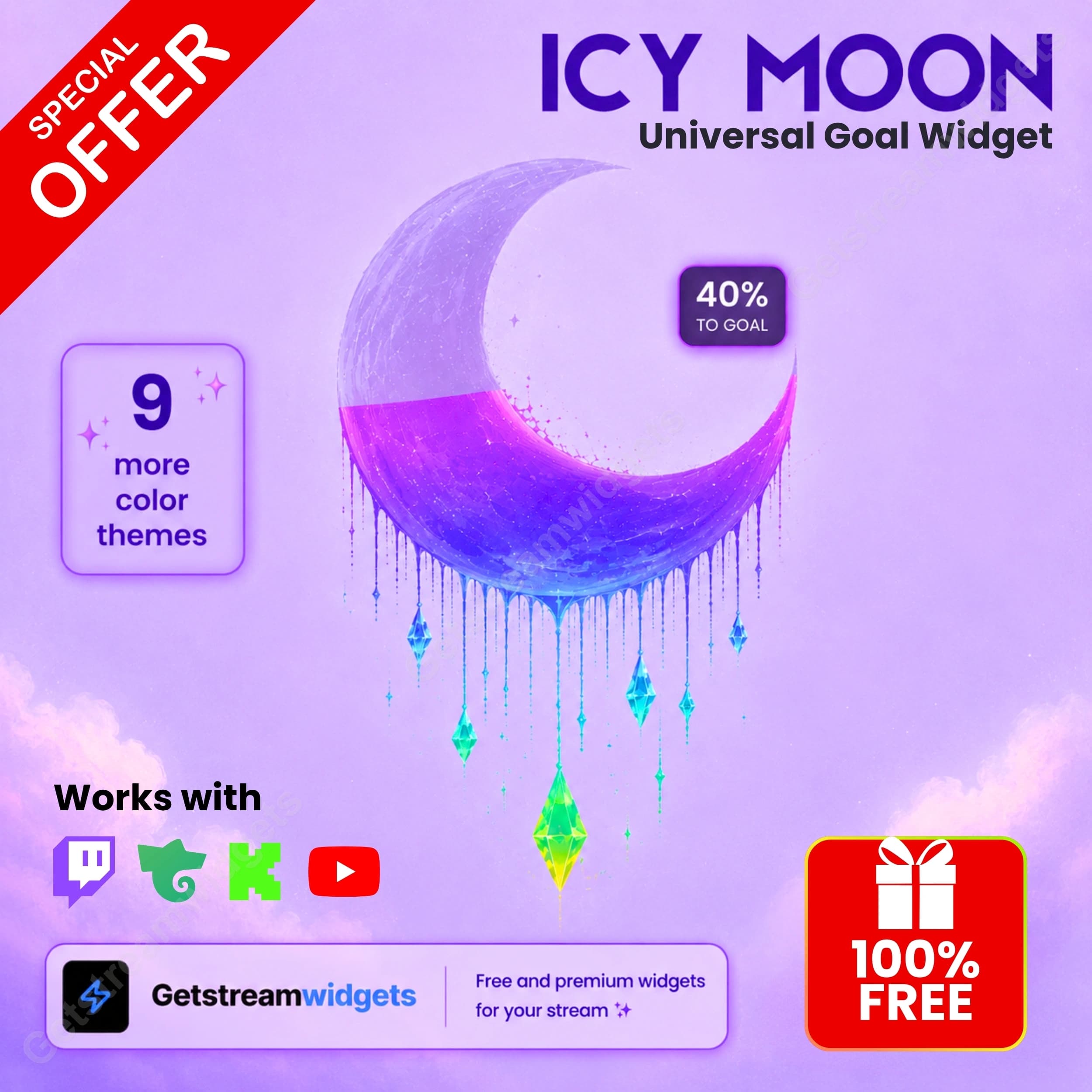 ICY moon universal goal widget 0