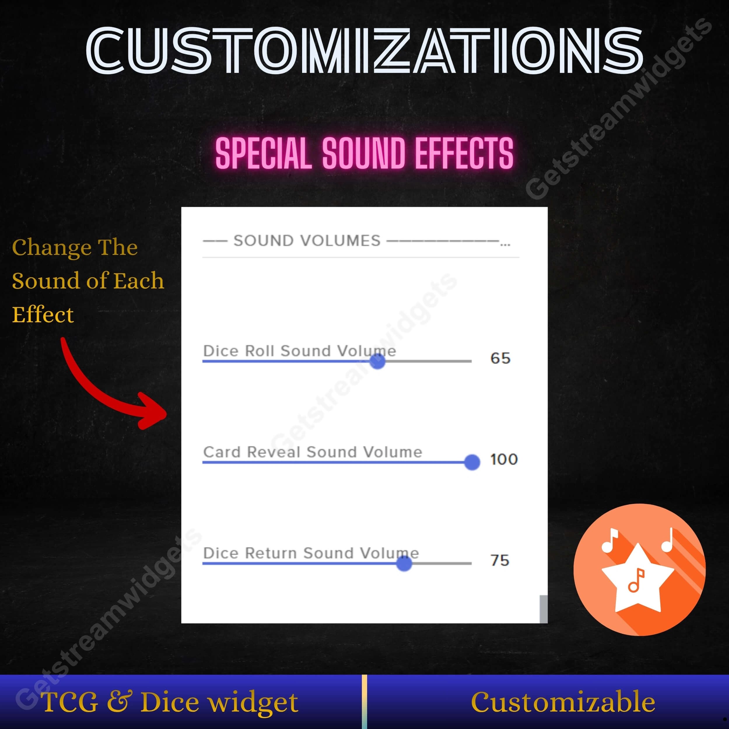 Dice widget for twitch streamers 9